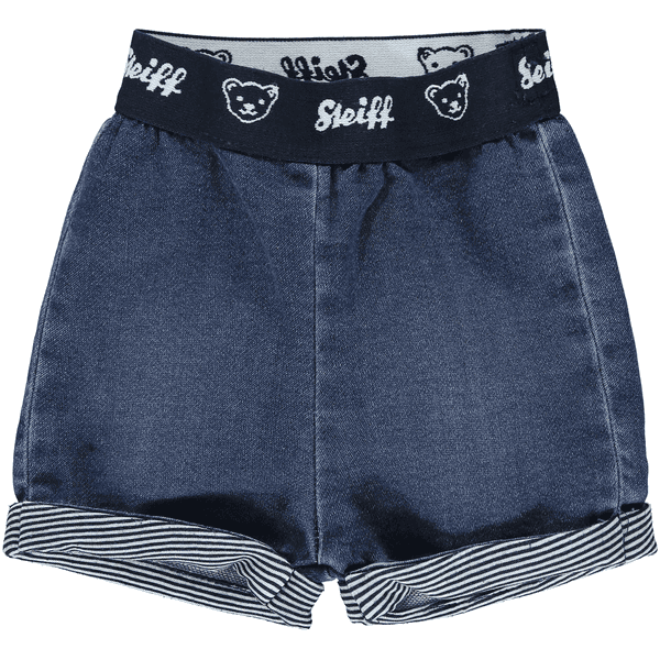 Steiff Jeansshorts, ensign blue