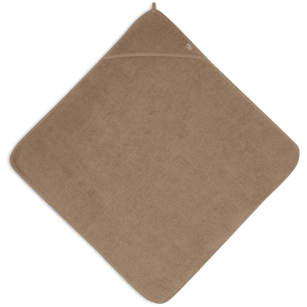 jollein Kapuzenbadetuch Frottee 75x75cm Biscuit