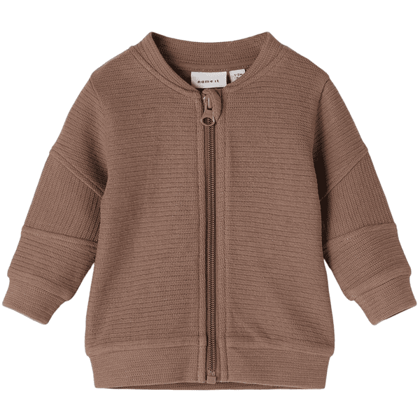 name it Sweatjacke Nbmdaniel Brown Lentil