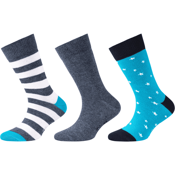 s.Oliver Socken Junior organic 3er-Pack blue