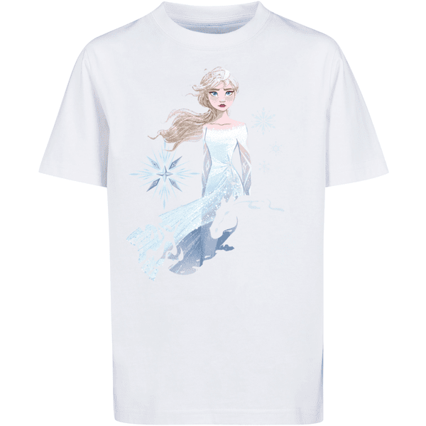 F4NT4STIC T-Shirt Disney Frozen 2 Nokk Elsa weiß Silhouette Wassergeist Pferd