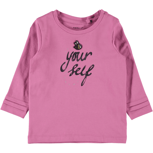 name it Girl s Sudadera Nbfermona orquídea salvaje