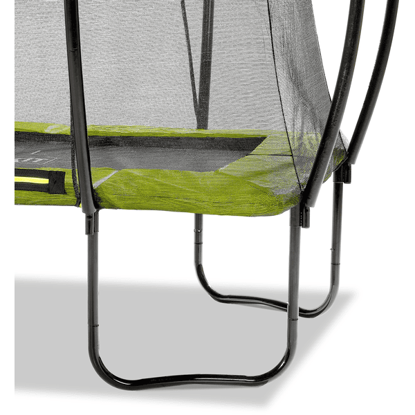 EXIT Trampoline à pieds rectangulaire Silhouette 153x214 cm, vert
