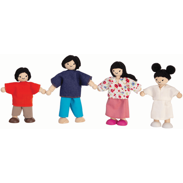 PlanToys Famiglia di bambole Asia
