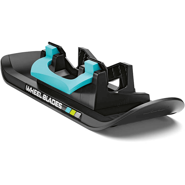 Wheelblades Ski pour poussette simple XL noir/bleu