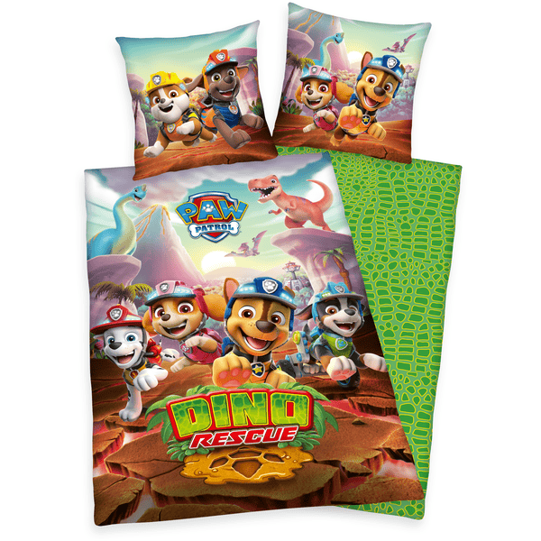 HERDING Ropa de cama Paw Patrol-Dino Rescue 135 x 200 cm