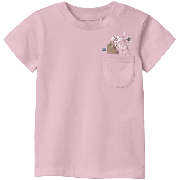 name it T-shirt Nbfdyriah Parfait różowy