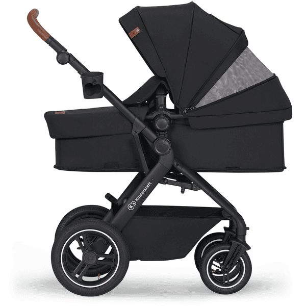 Black pram on sale