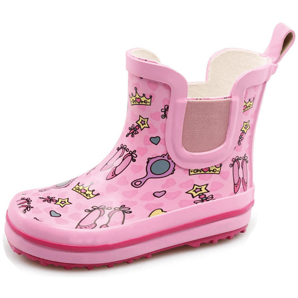BECK Botas de agua infantil Princesa rosa -
