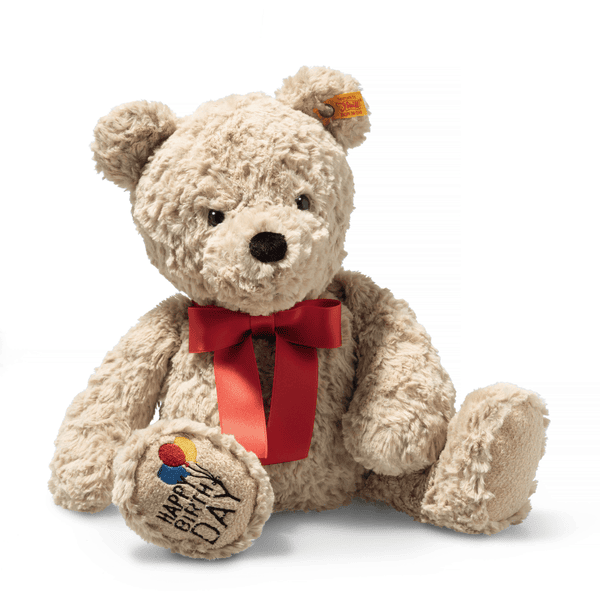 Steiff Suave Cuddly Friends Osito Jimmy beige Birth día, 35 cm