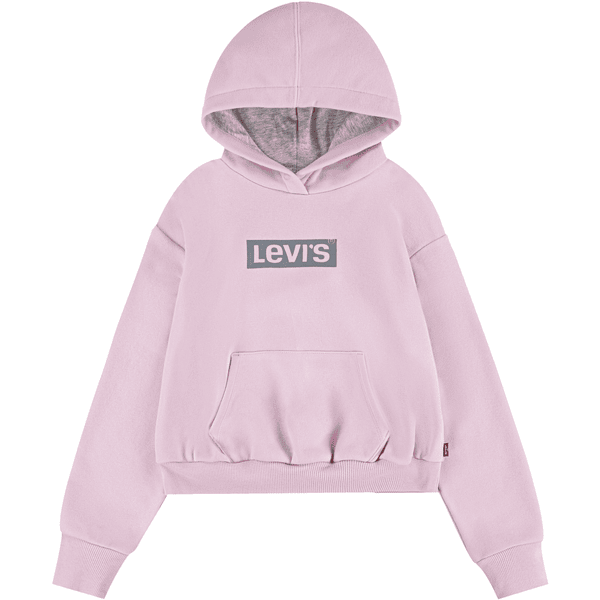 Levi's® Sudadera infantil con capucha Girl rosa