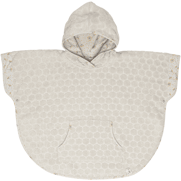 bébé jou® badeponcho Fabulous Wish Grey