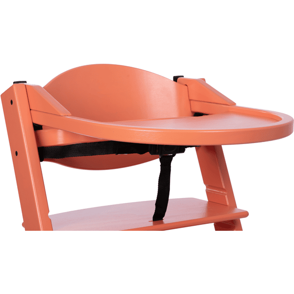 Treppy ® Tablero para comer y jugar Rojo pastel