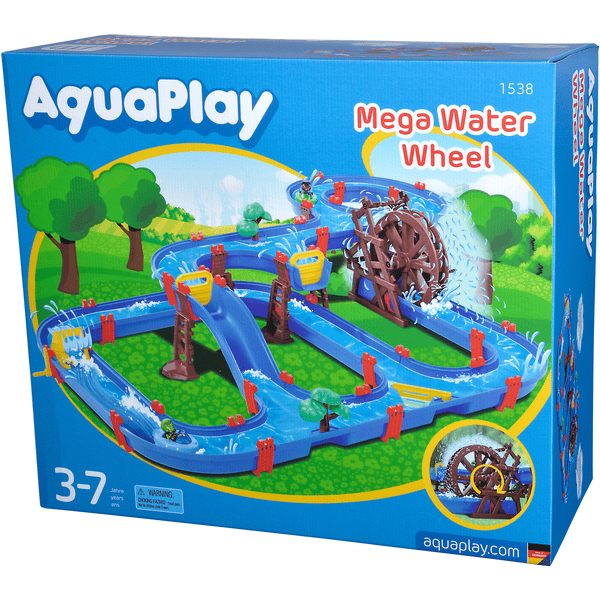 Aquaplay - Grand circuit d'eau avec écluse Aquaplay transportable