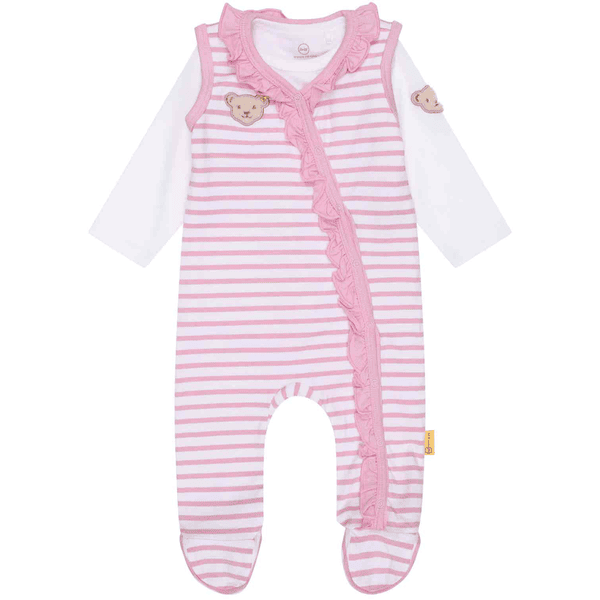 Steiff Baby Strampler Set Sweet Lilac