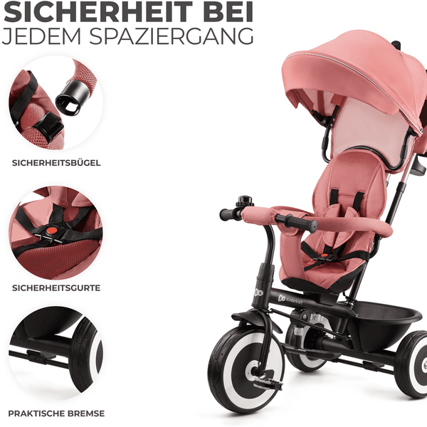 Triciclo Aston green de Kinderkraft.