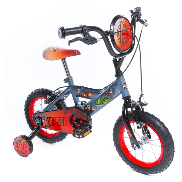 Velo 14 pouces Spiderman 4/6 ans Stabilisateur Huffy