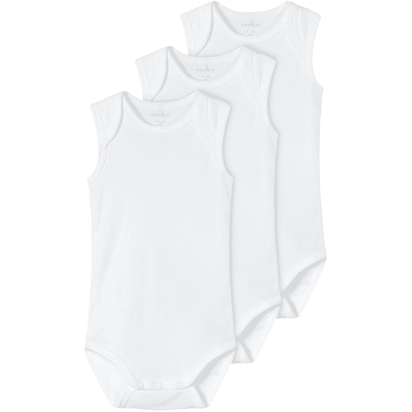 name it Bodysuit 3-pack B right  White 