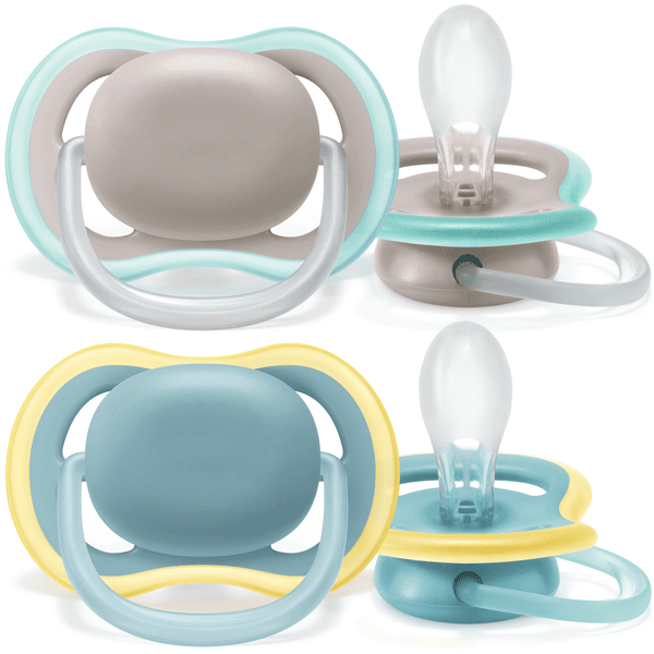 Philips Avent Chupete ultra air SCF349/14 18m+ 4 unidades león/oso 