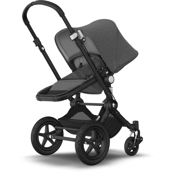 bugaboo Wozek Cameleon 3 Plus Complete Black Grey Melange