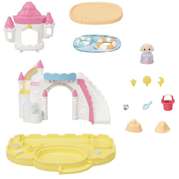 Sylvanian Families ® Avventura asilo Sand scatola e piscina con figura