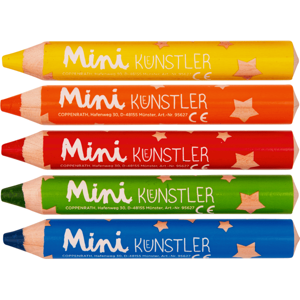 Coppenrath Mes crayons de couleur super épais 3 en 1 - Mini-artistes