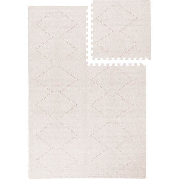 toddlekind Prettier Puzzle Playmat Tulum Bone 120 x 180 cm