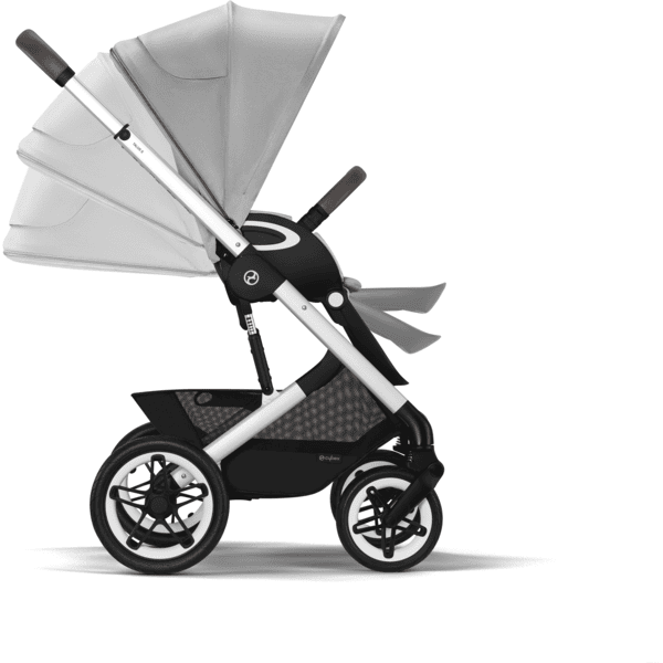 Poussette tout terrain talos s lux silver Cybex gris