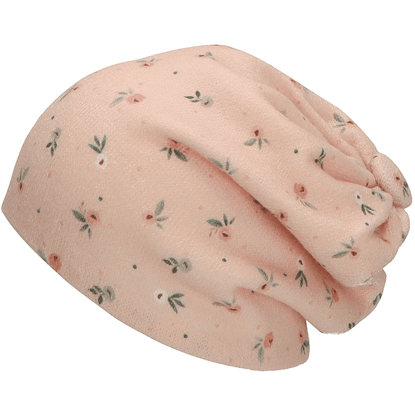 Sterntaler Slouch Beanie Bloemen Roze