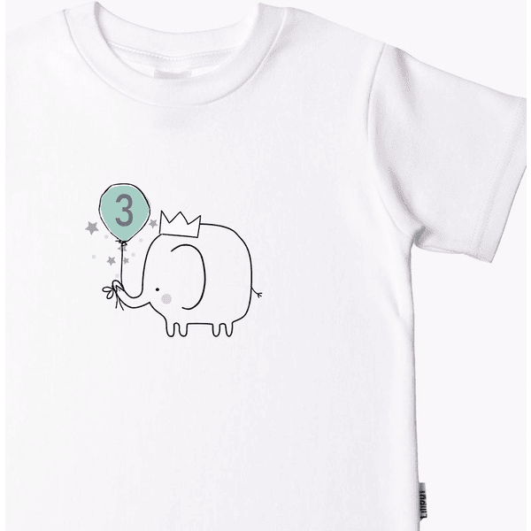 Liliput T-Shirt Elefant 3 weiß