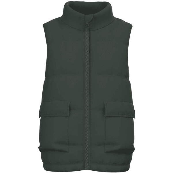 name it Puffervest Nmmmellow Dyb Forest 