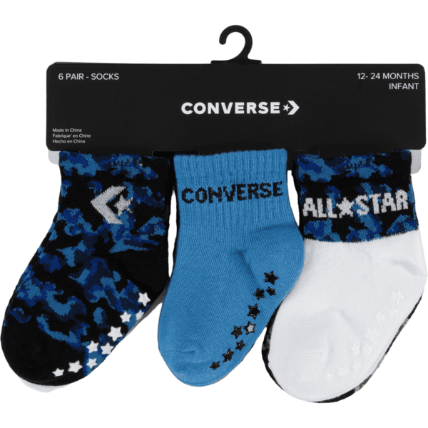 Converse 6er Pack Socken Camouflage babymarkt