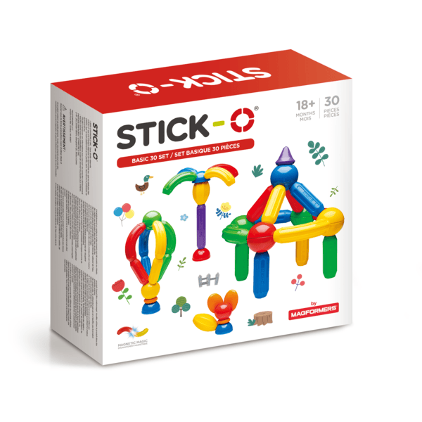 Stick-O Jeu de Construction magnétique pour Enfants à partir de 1