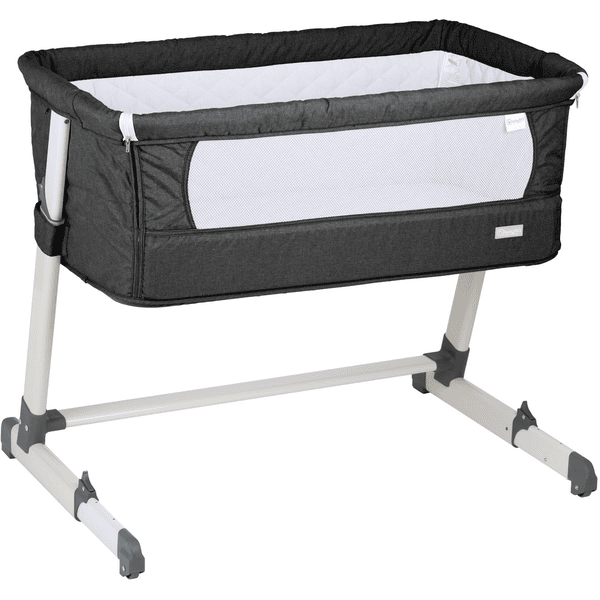 babyGO Beistellbett Together dark grey special edition