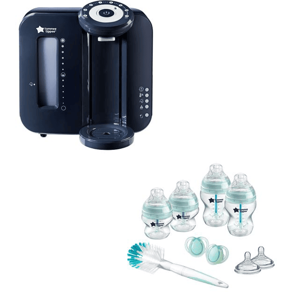 Tommee Tippee Perfect-Prep bottle maker incluso starter set Advanced  Anti-Colic 