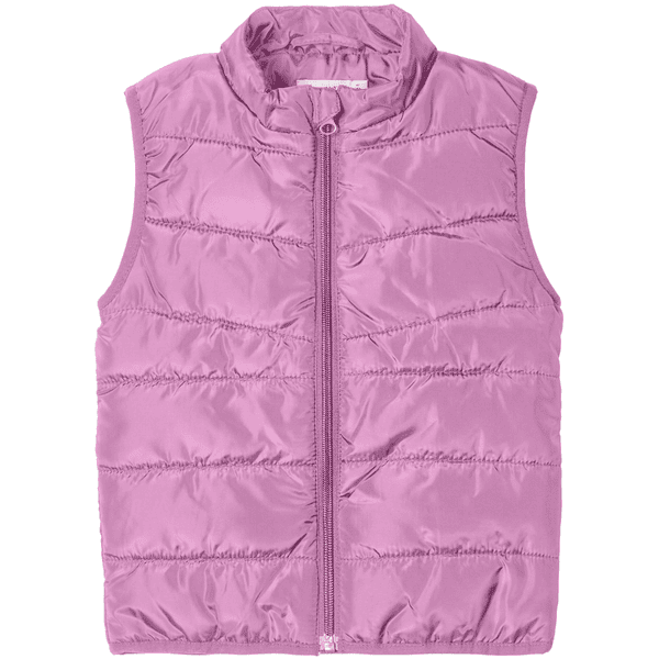 name it Gilet Nmnmylane Lilas Mousseline