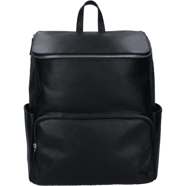 Kidzroom Mochila cambiador Care Sienna Lovely Leather negro