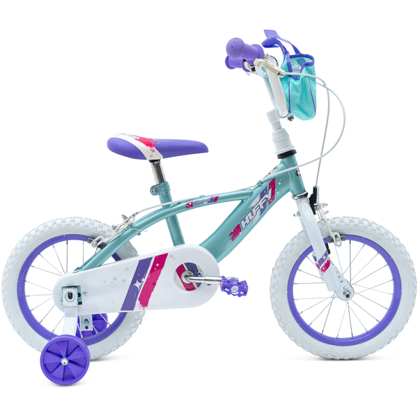Huffy Bicicleta infantil Glimmer 14 pulgadas turquesa
