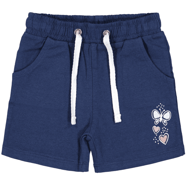 Salt and Pepper  Shorts Mariposa azul oscuro