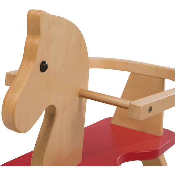 Cheval à Bascule 2 En 1 Blanc Hape - Enfant