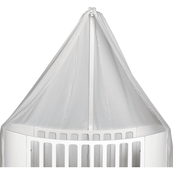 Leander white Overkapping voor Classic babybed 