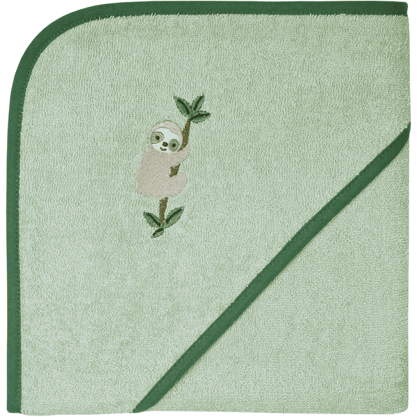 WÖRNER SÜDFROTTIER Ręcznik kąpielowy z kapturem leniwiec hello liv 