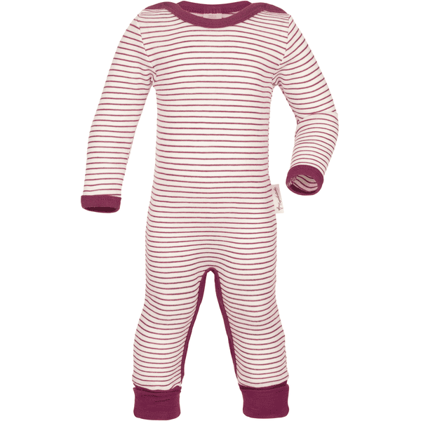 Engel sleep overall stribet natur/orchid