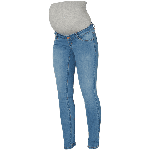 mama;licious Jeans de maternité MLLOLA Light Blue Denim