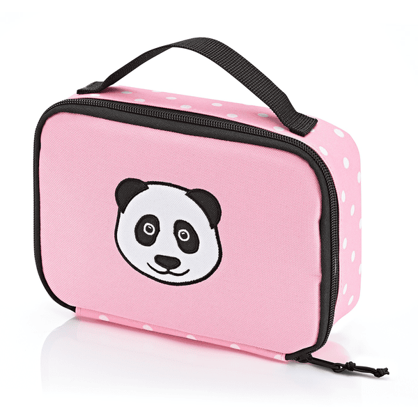 reisenthel® Boîte à goûter enfant isotherme kids panda dots pink