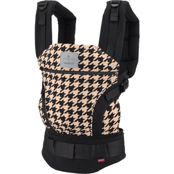 manduca First by bellybutton Nos tko Pepita Black pinkorblue.cz