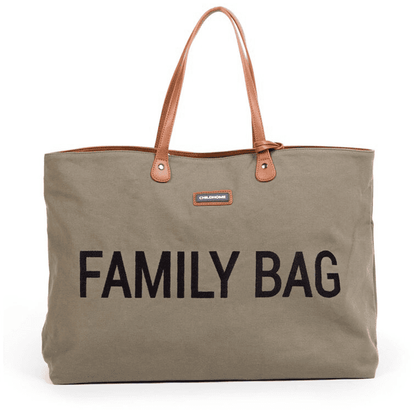 CHILDHOME Borsa fasciatoio Family Bag, canvas khaki