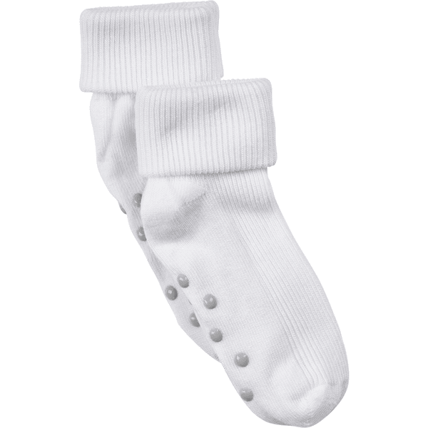 Minymo Stopper sokker 2-pakning Hvit Gr. 15/18