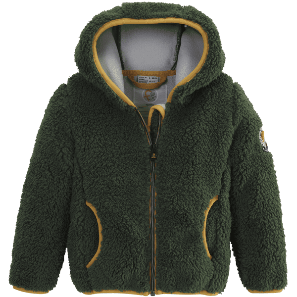 killtec Fleecejacke mit Kapuze waldgrün