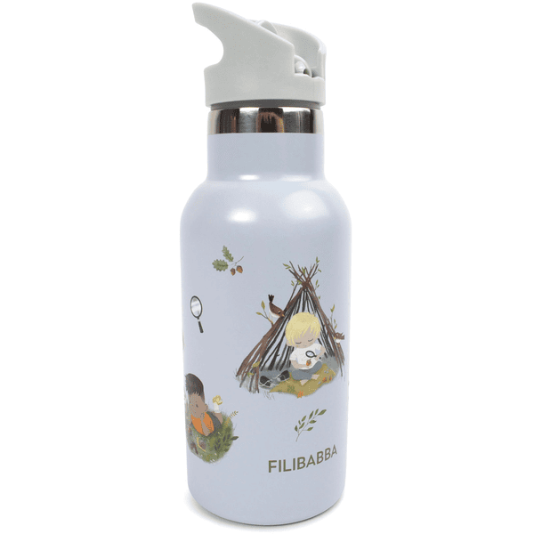 Filibabba Trinkflasche aus rostfreiem Edelstahl - Tiny Explorers